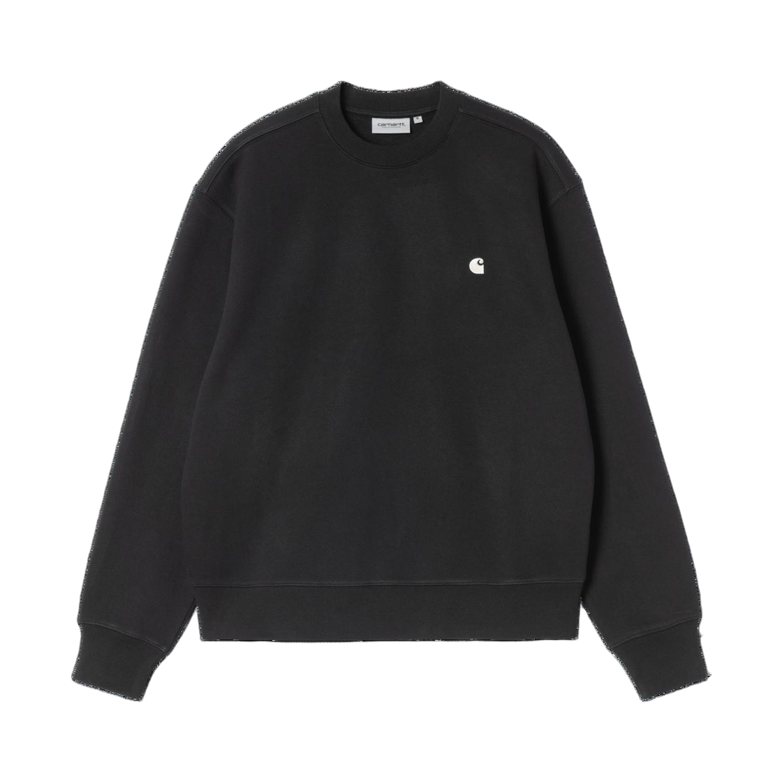 I037099-K02-XX Carhartt WIP Mack Sweatshirt Black Wax
