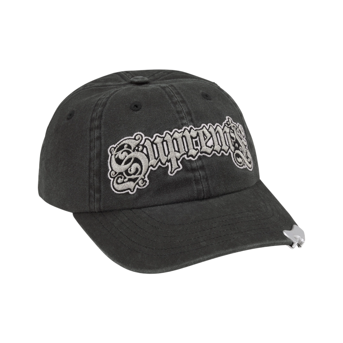 슈프림 보틀 오프너 6-패널 블랙 - 26FW(Supreme Bottle Opener 6-Panel Black - 26FW) - 2