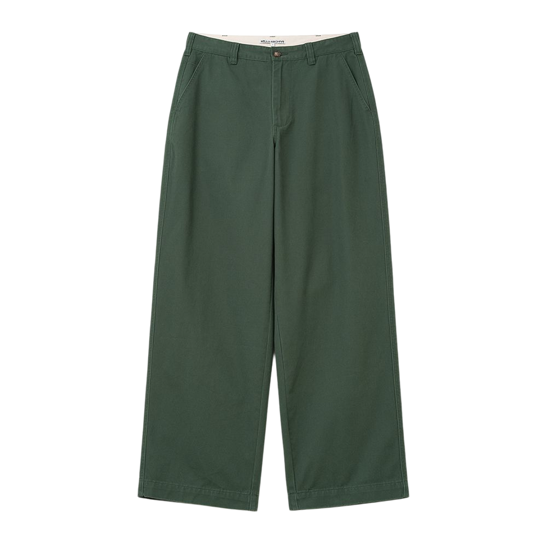ML820DPG milloarchive Poid Chino Pants Deep Green