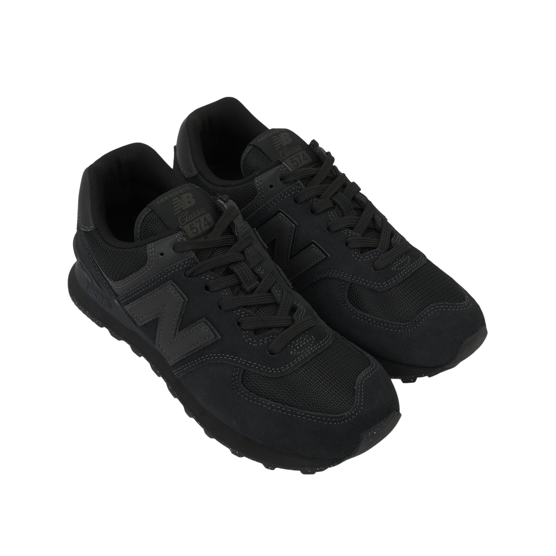 뉴발란스 574 트리플 블랙 - D 스탠다드(New Balance 574 Triple Black - D Standard) - 4