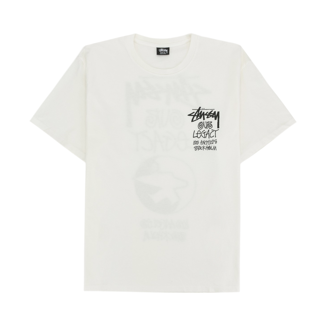 스투시 x 아워레가시 서프맨 피그먼트 다이드 티셔츠 내츄럴 - 21FW(Stussy x Our Legacy Surfman Pig. Dyed T-Shirt Natural - 21FW) - 2
