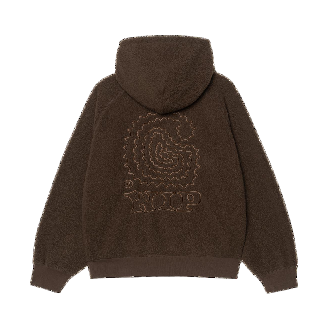 칼하트 WIP 후드 림 C 플리스 스웨트셔츠 토바코(Carhartt WIP Hooded Limn C Fleece Sweatshirt Tobacco) - 2