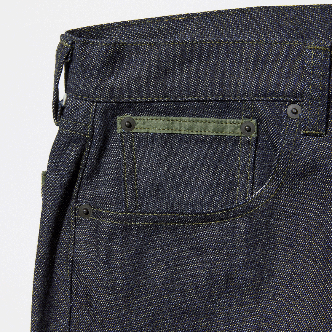 [예약배송] 아비렉스 헤리티지 타입 1 나일론 팬츠 세이지([예약배송] Avirex Heritage Denim Type-1 "Nylon" Pants Sage) - 4