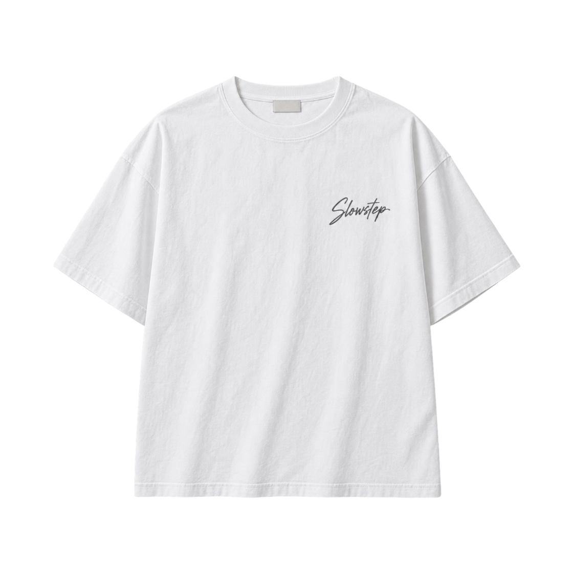 슬로우스텝 SP26073 플라워 그래픽 소로나 오버핏 반팔티(SLOWSTEP SP26073 Flower Graphic Sorona Oversized T-Shirt)