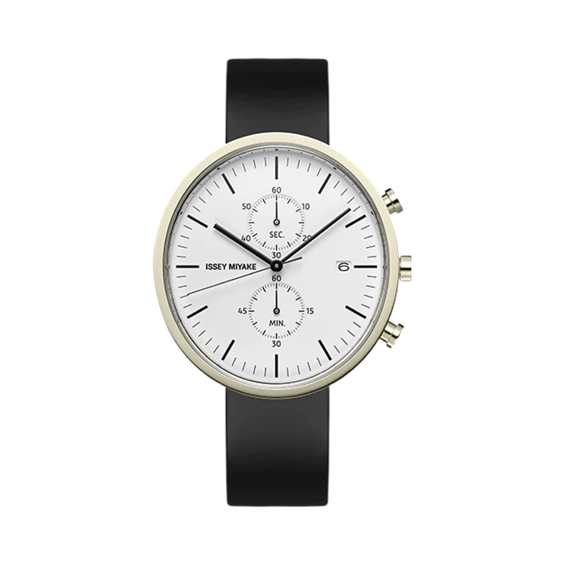 NYAN703Y Issey Miyake Watch Ellipse 41mm 20th Anniversary Watch Gold Plating