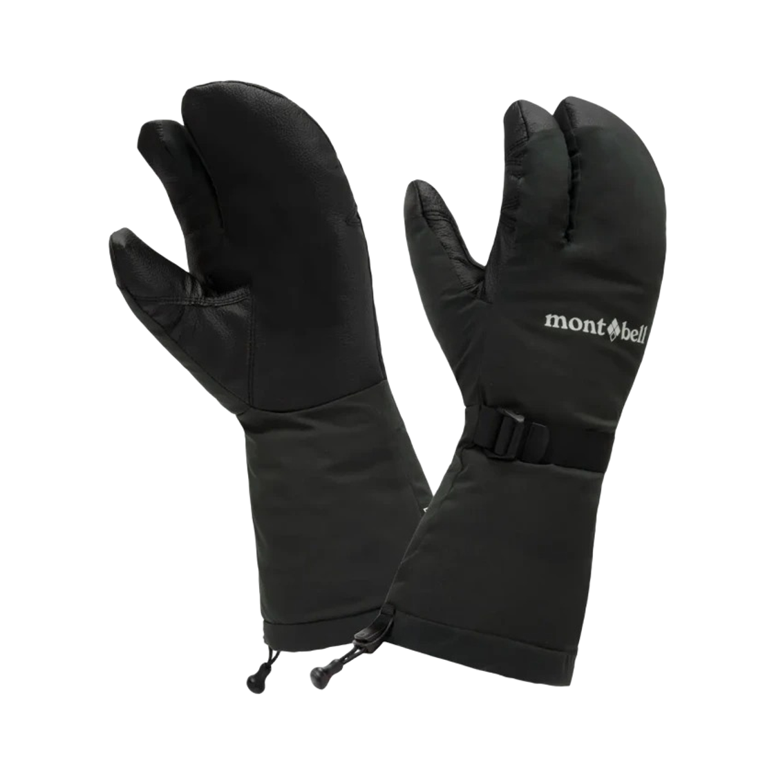 1118715 Montbell Powder Trigger Finger Mittens Black
