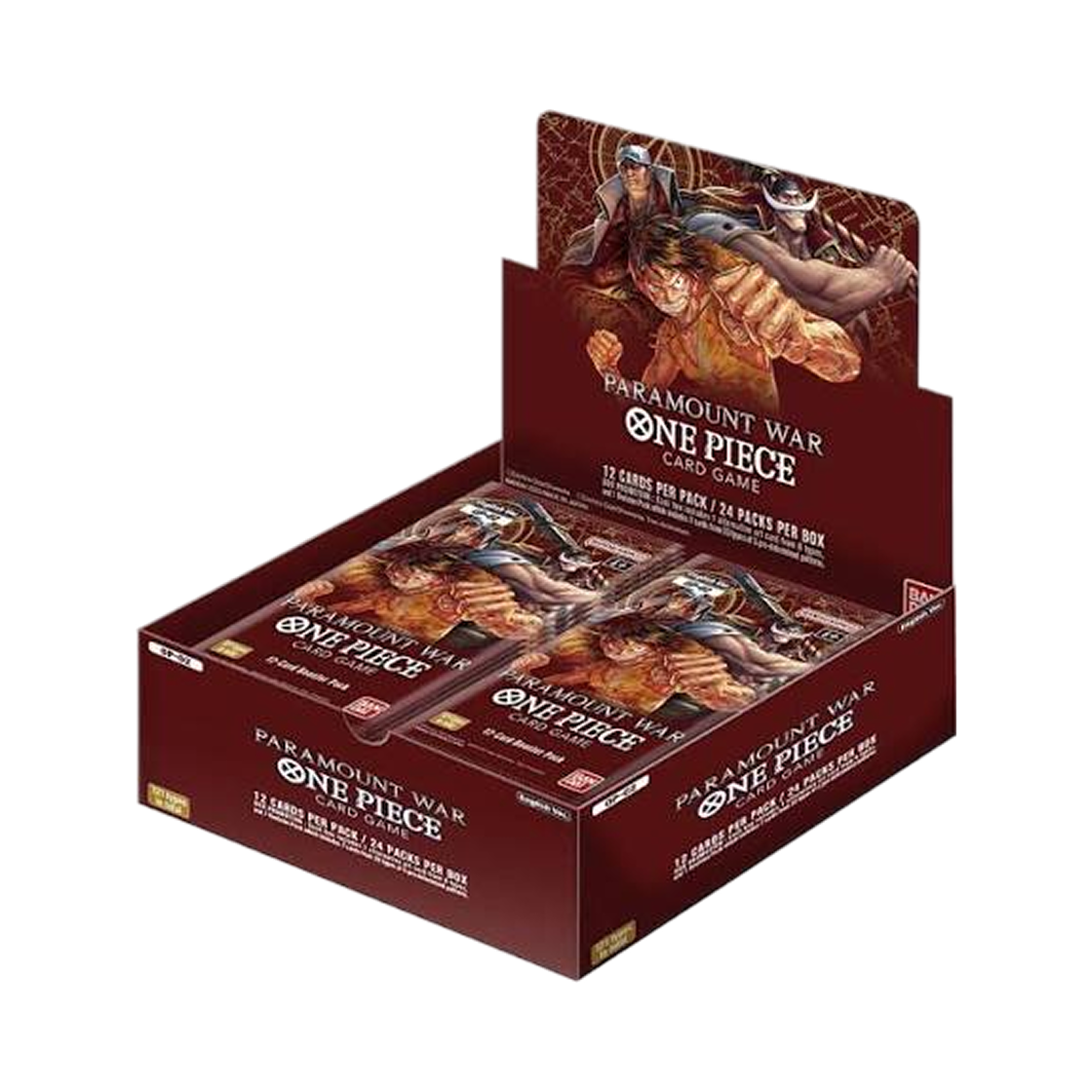 원피스 TCG 부스터 팩 정상결전 박스 (24팩/영문판)(One Piece TCG Booster Pack Paramount War (Pack of 24/English Ver.)) - 1