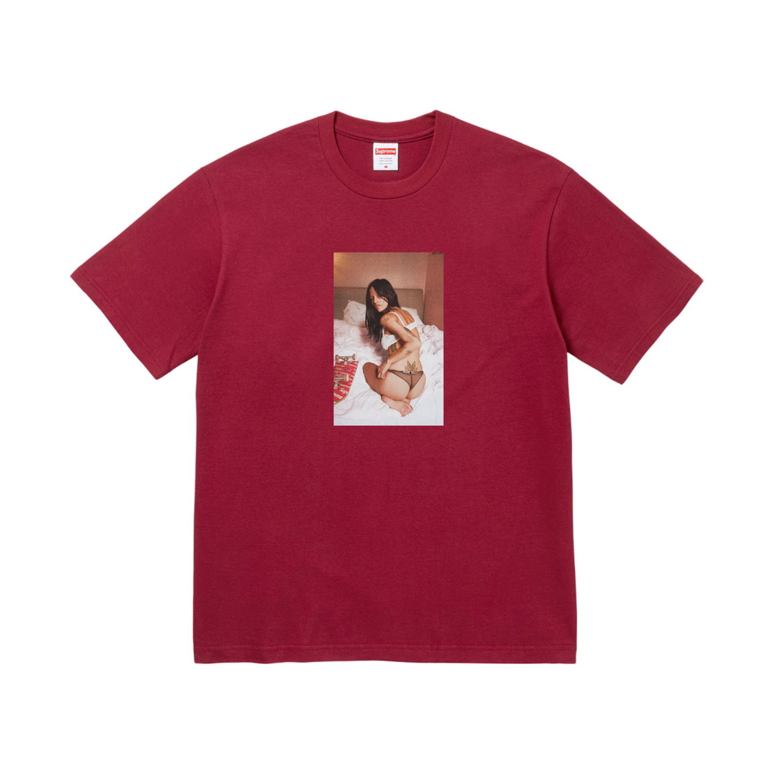 - Supreme x Larry Clark Neighbor T-Shirt Cardinal - 26FW