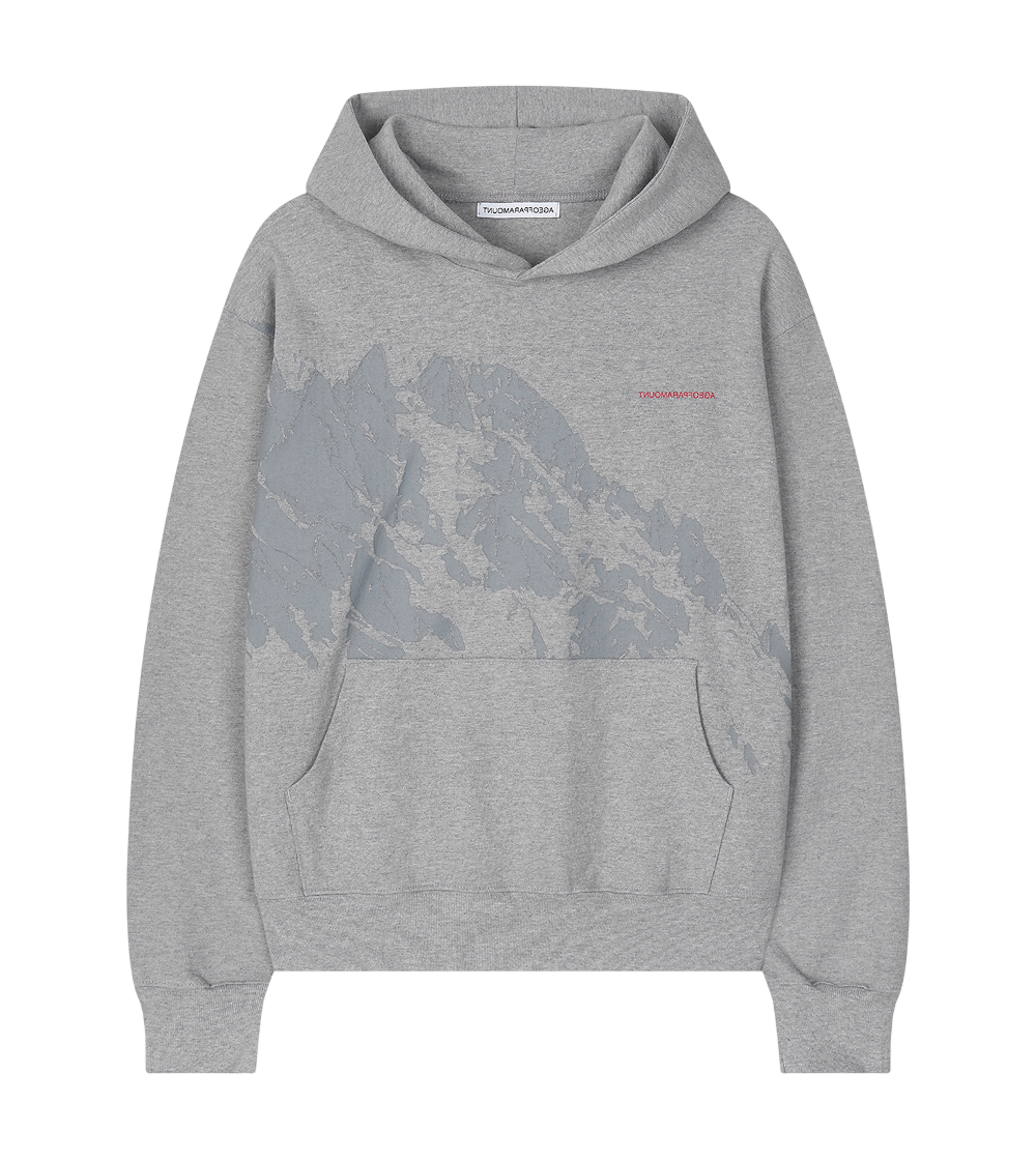 에이지오브파라마운트 피크 후디 그레이(AGEOFPARAMOUNT Peak Hoodie Gray)