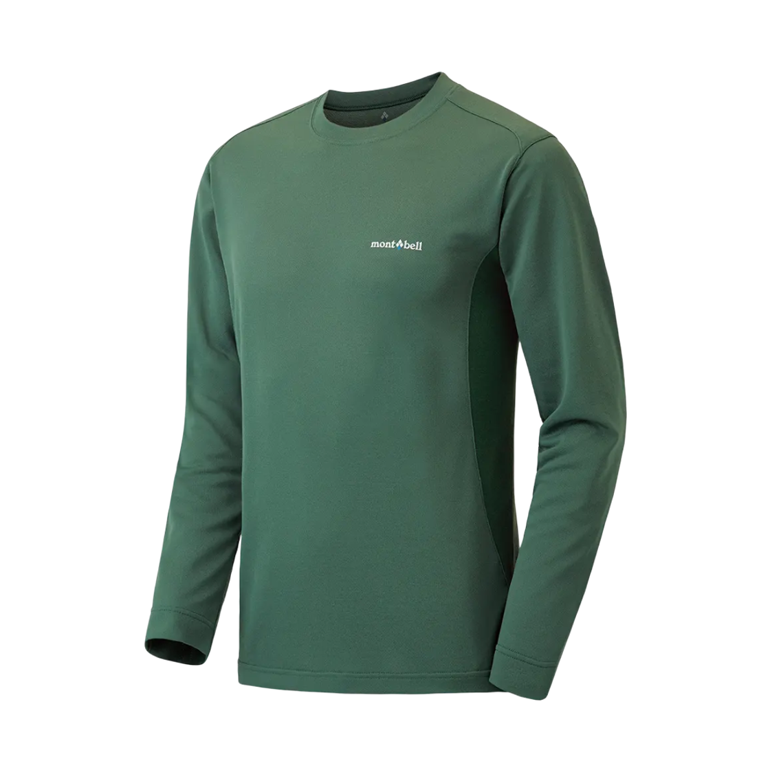 1104938 Montbell Wickron Zeo Long Sleeve T-Shirt Dusky Green