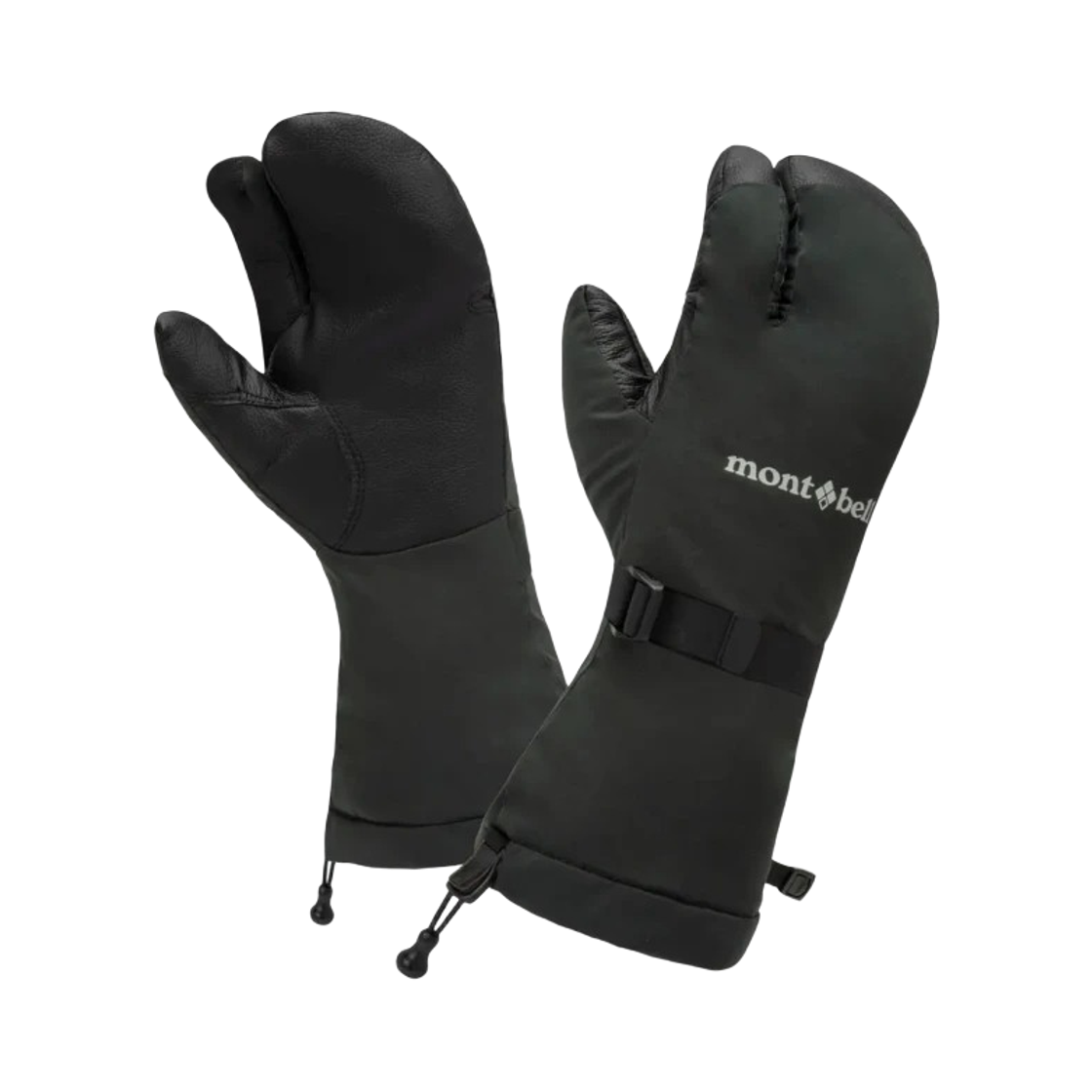 1118716 (W) Montbell Powder Trigger Finger Mittens Black