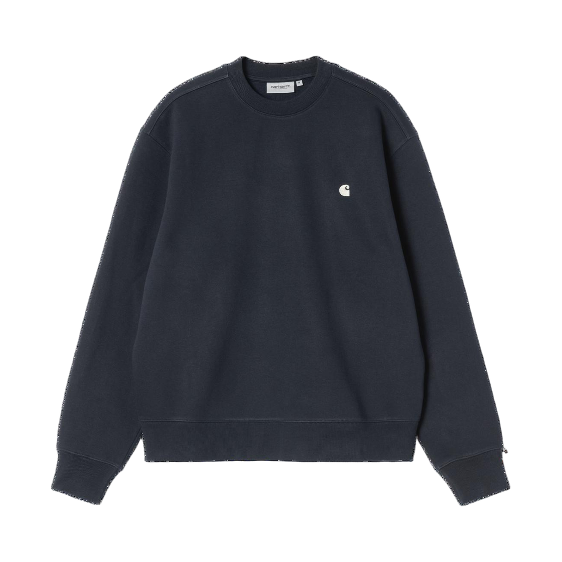 I037099-0CO-XX Carhartt WIP Mack Sweatshirt Dark Navy Wax