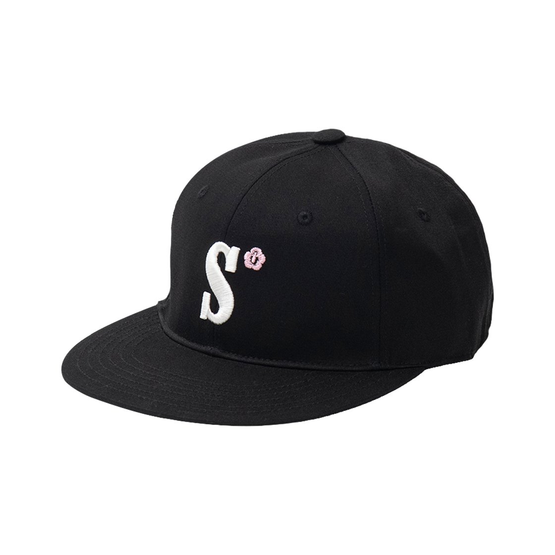 스텐스 서울 S 블룸 베이스볼 캡 (블랙)(STANCE SEOUL S BLOOM BASEBALL CAP (BLACK))