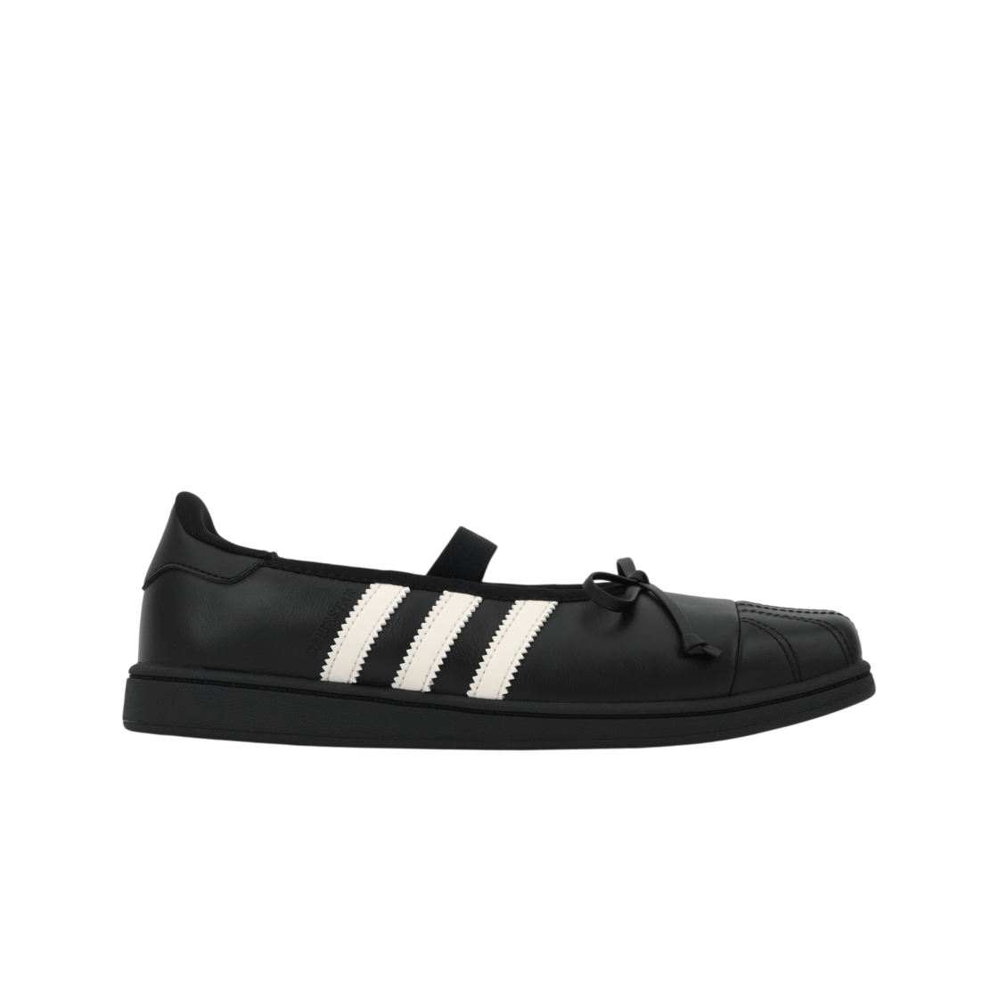 (W) 아디다스 x 제니 슈퍼스타 SQ 발레 블랙((W) Adidas x Jennie Superstar SQ Ballet Black)
