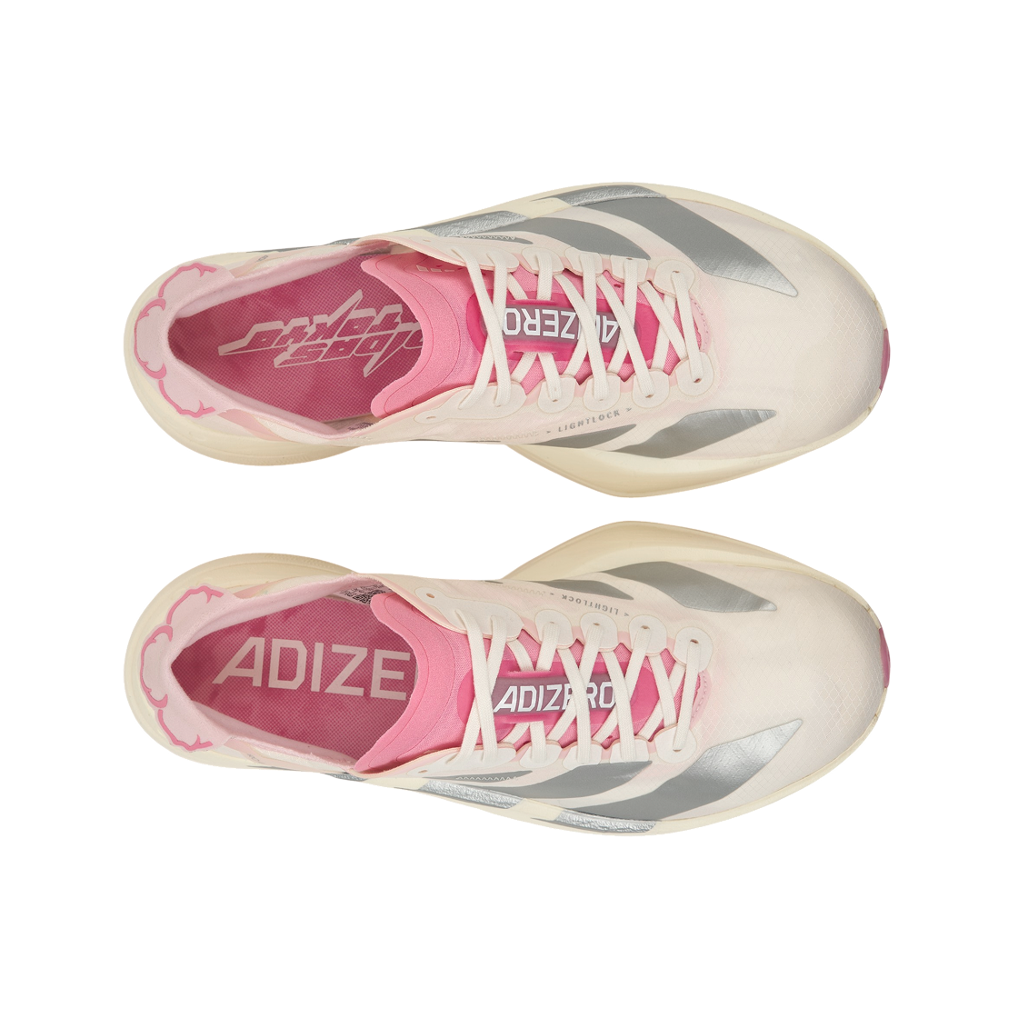아디다스 아디제로 아디오스 프로 4 코어 화이트 실버 메탈릭(Adidas Adizero Adios Pro 4 Core White Silver Metallic) - 5