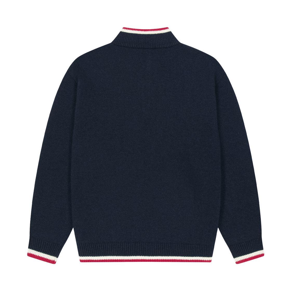 위캔더스 x 챔피온 클래식 하프집 스웨터 네이비(WKNDRS x Champion Classic Half-Zip Sweater Navy) - 2