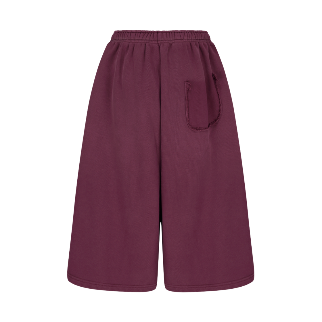 랑거 언패치드 디스트레스 버뮤다 팬츠 와인(Langer Unpatched Distressed Bermuda Pants Wine) - 2