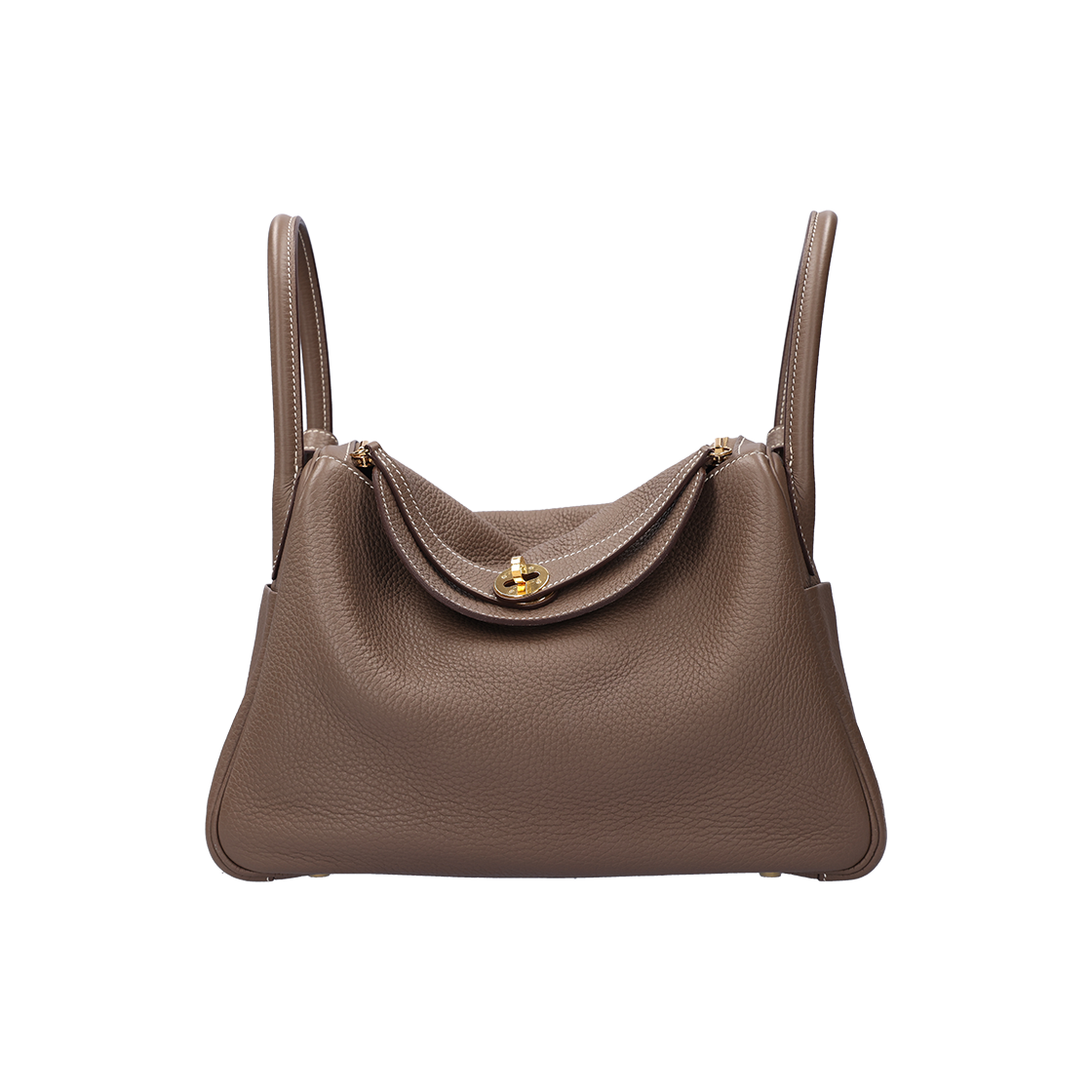 ITJKGNKMSDK6 Hermes Lindy 30 Bag Clemence & Etoupe