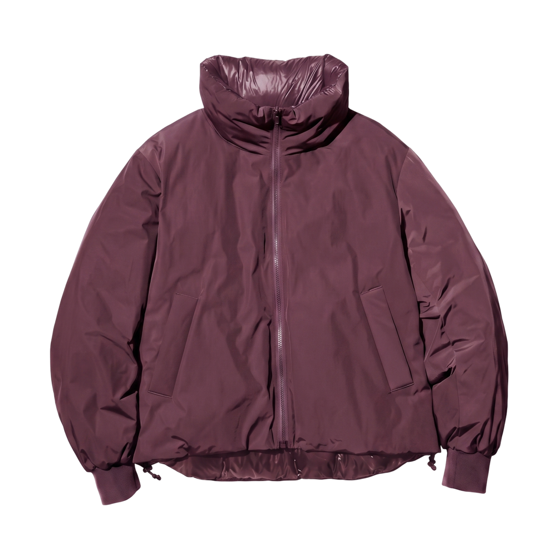 유니클로 리버서블 다운 스탠드 칼라 자켓 와인(Uniqlo Reversible Down Stand Collar Jacket Wine) - 2