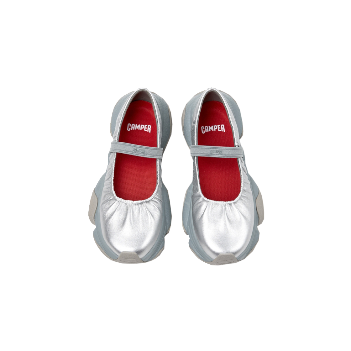 캠퍼 여성 카스트2 스니커즈 실버(Camper Woman Karst 2 Sneakers Silver) - 3