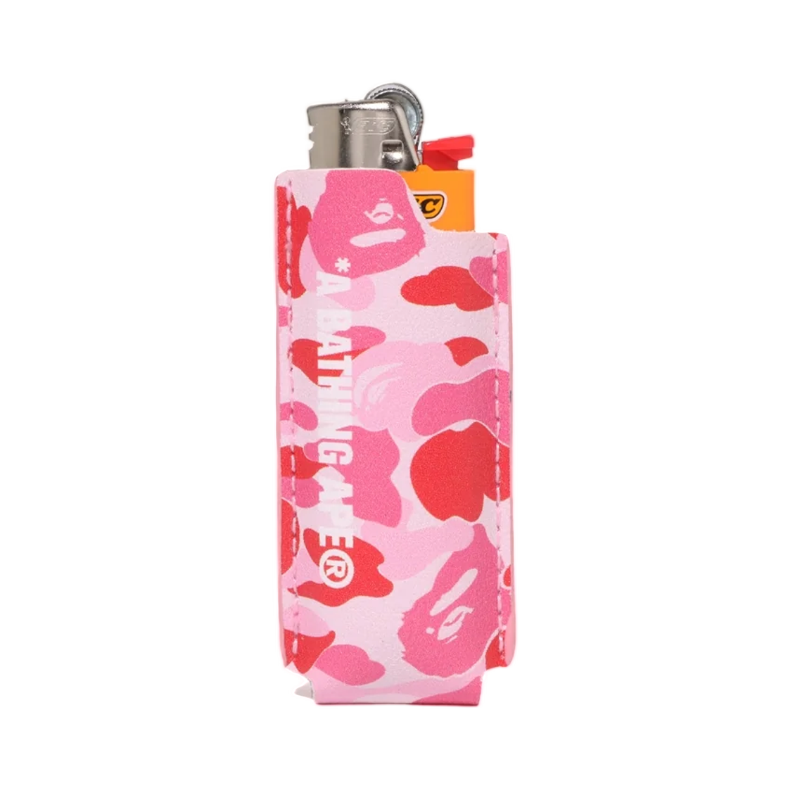 - BAPE ABC Camo Lighter Case Pink
