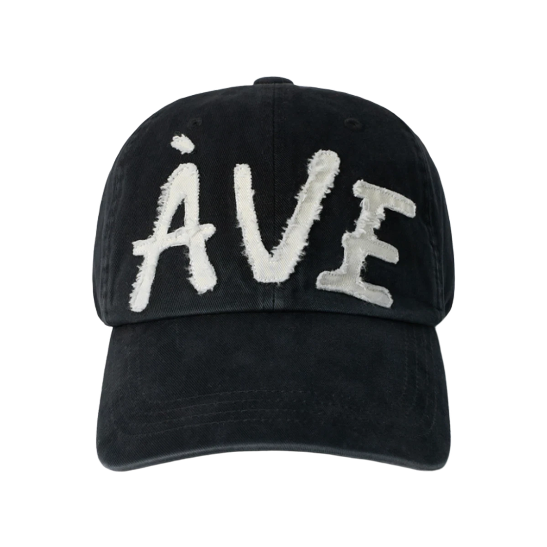 아비에무아 아플리케 빈티지 캡 블랙(Aviemuah Applique Vintage Cap Black) - 1