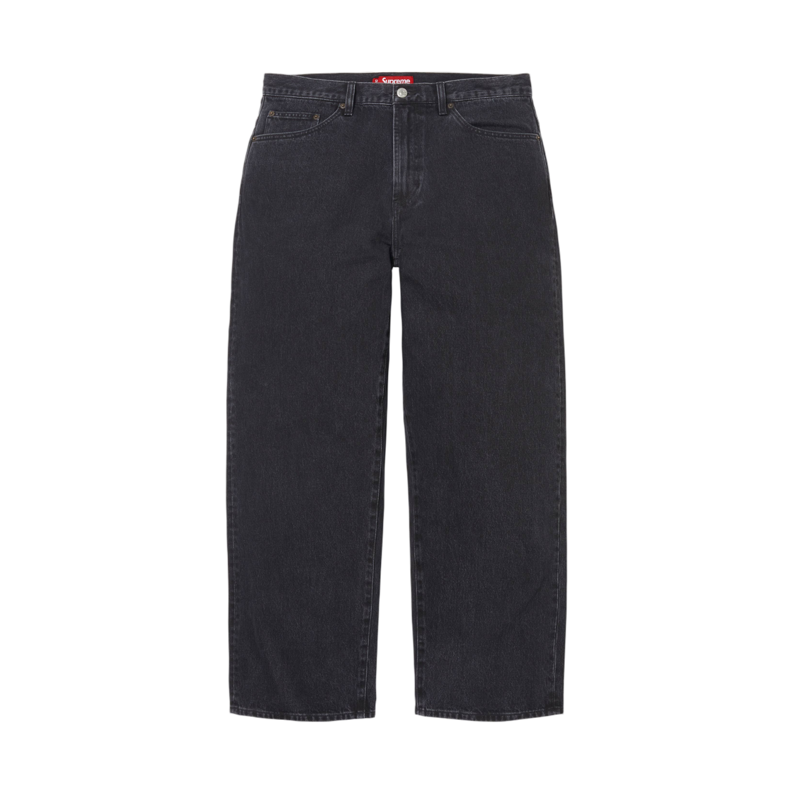 - Supreme Baggy Jean Black - 26FW