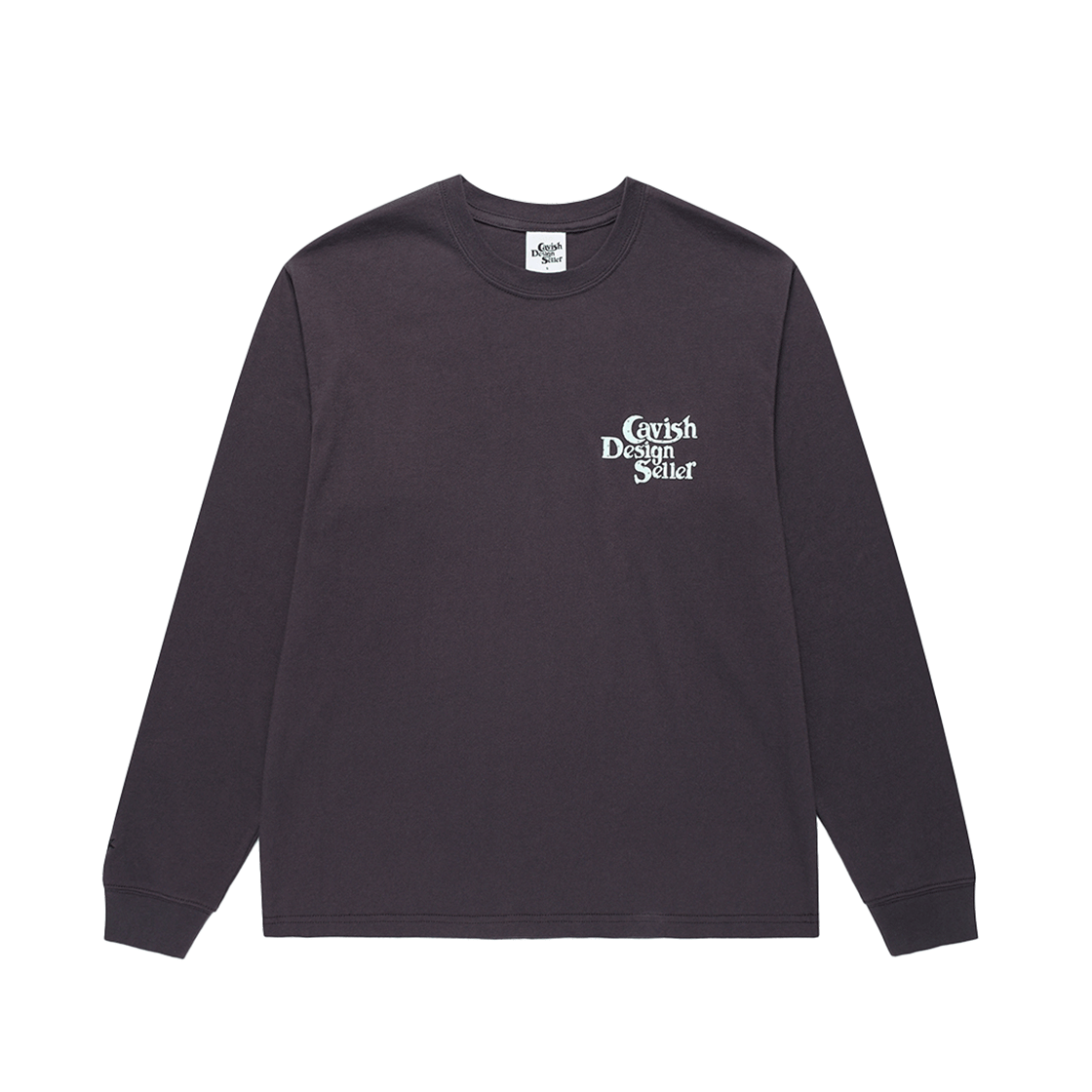 카비시 스타 셀러 로고 LS 티셔츠 다크 퍼플(CAVISH Star Seller Logo LS Tee Dark Purple) - 3