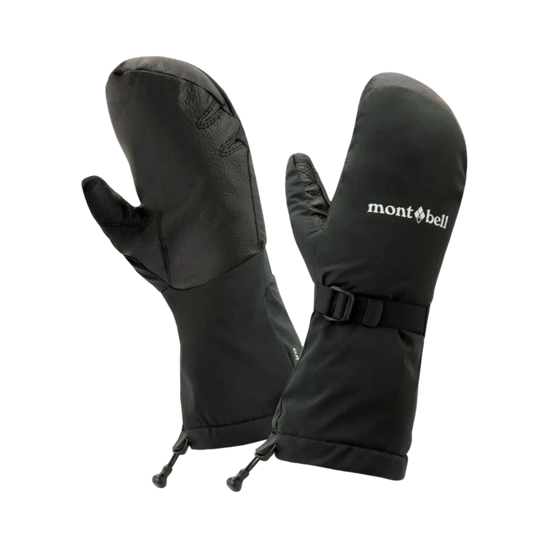 1118714 (W) Montbell Powder Mittens Black