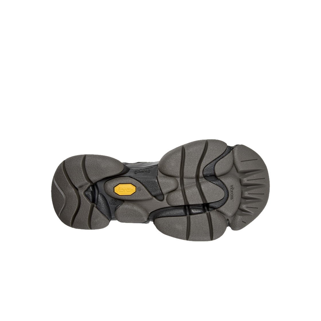 캠퍼 여성 카스트2 스니커즈 블랙(Camper Woman Karst 2 Sneakers Black) - 5