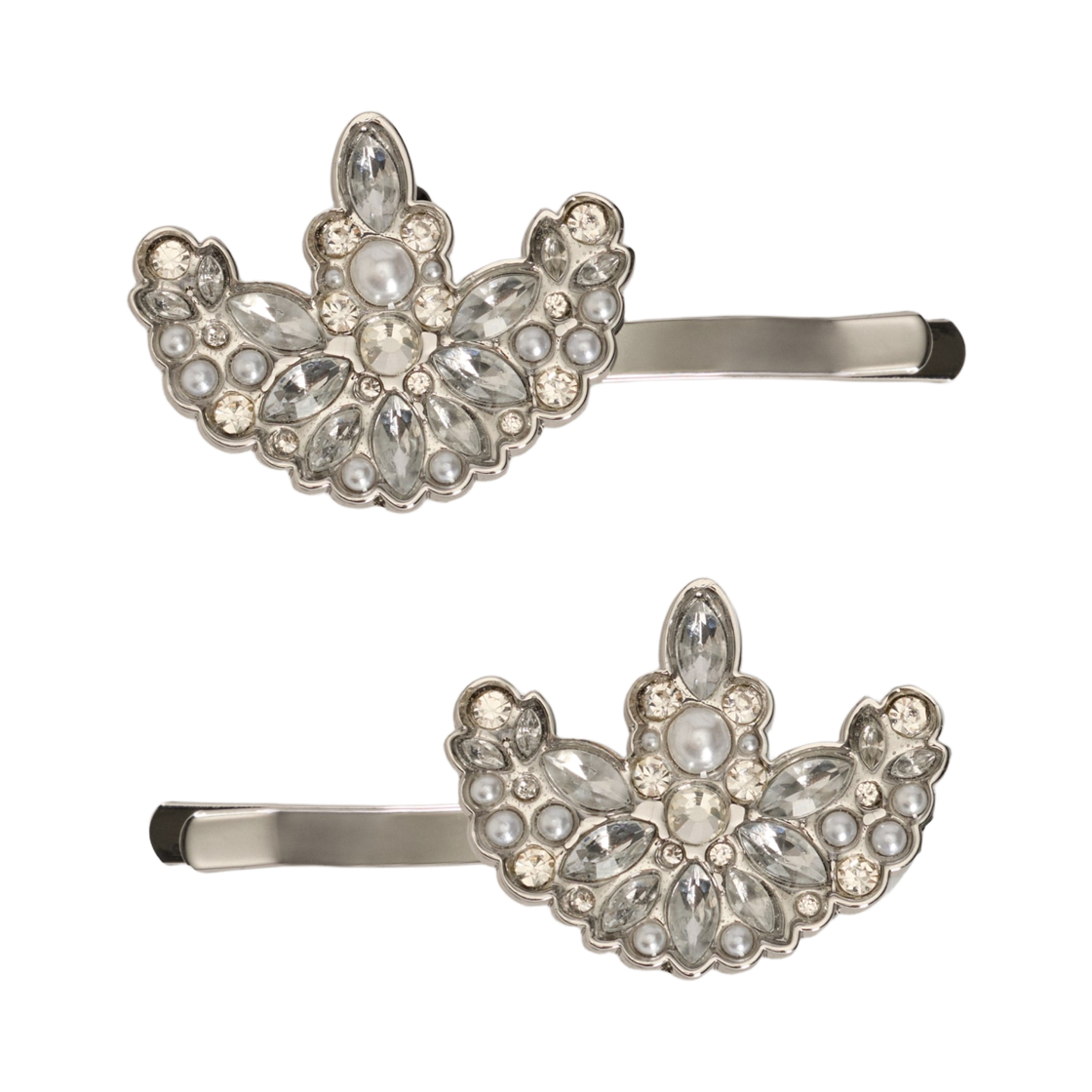 KR7162 (W) Adidas x Simone Rocha Hair Clip Silver Metallic