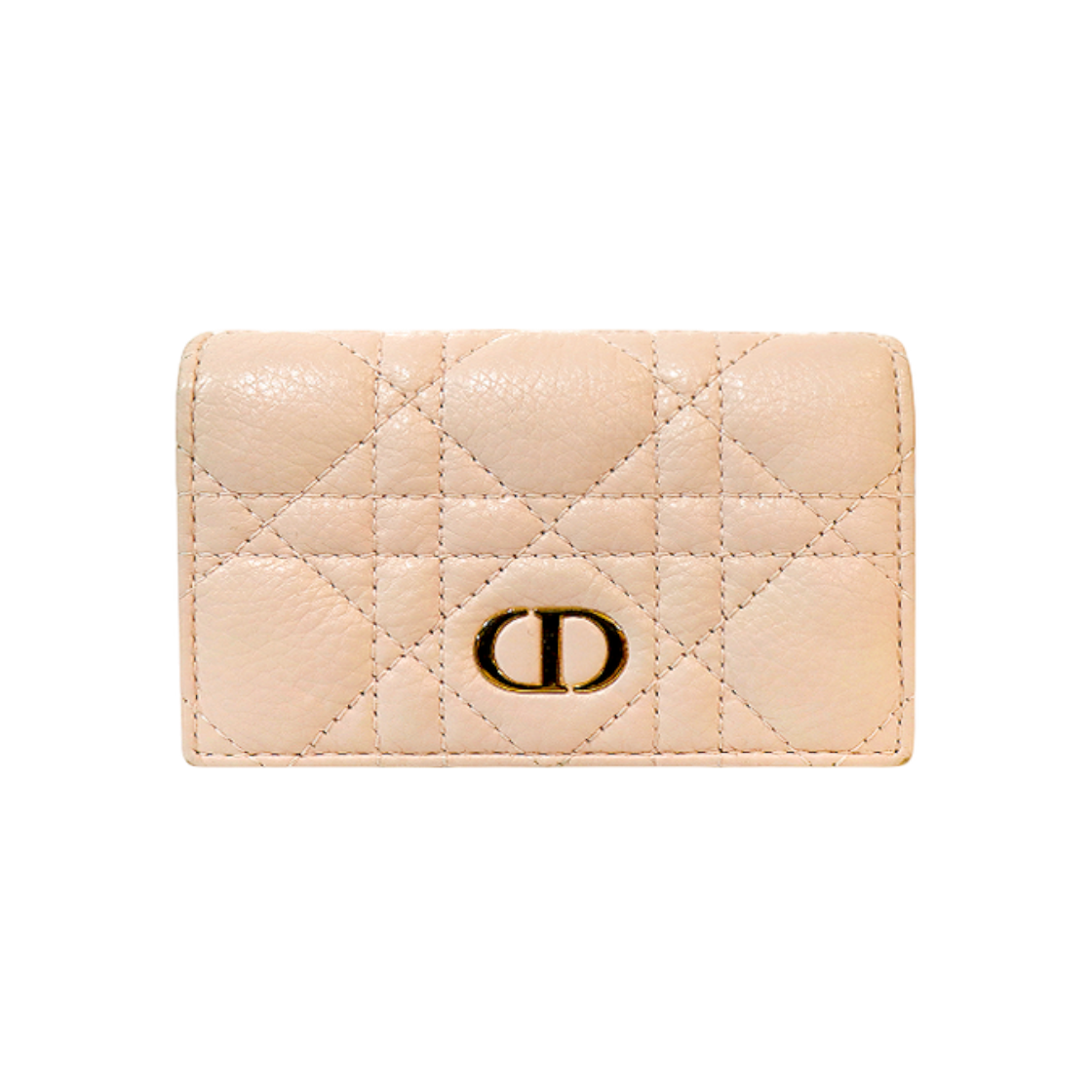 ITMSTL6KNHHR Dior Pink Cannage Card Wallet