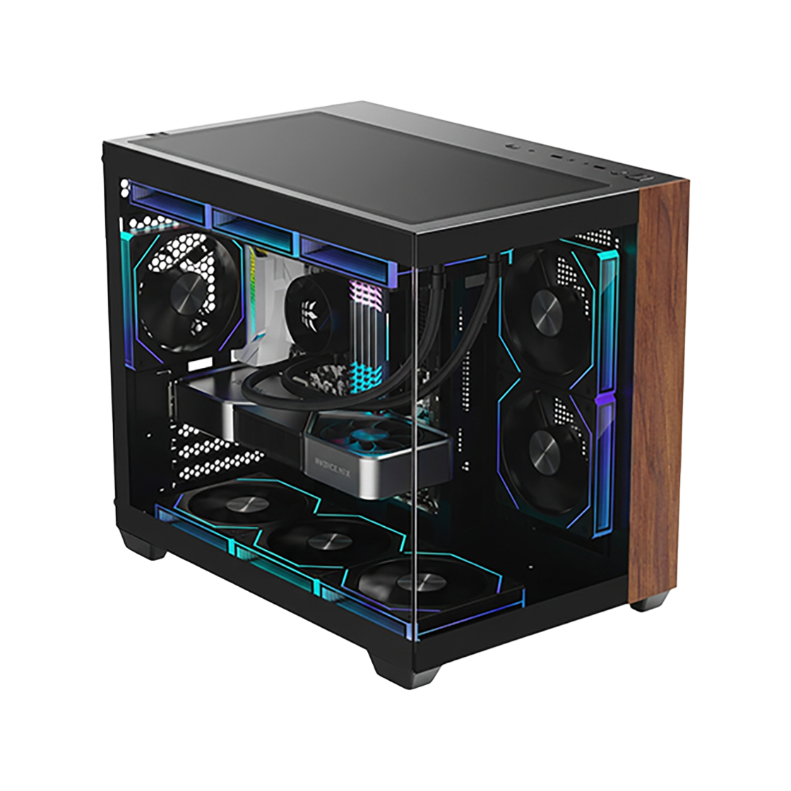 제이티 우디즘 07 고사양 게이밍 조립 PC (9700X / B850M(WiFi) / DDR5 32G / 1TB / RTX 5060 Ti / Windows 11)(JT WOODISM 07 High-End Gaming Desktop PC (9700X / B850M(WiFi) / DDR5 32G / 1TB / RTX 5060 Ti / Windows 11)) - 1