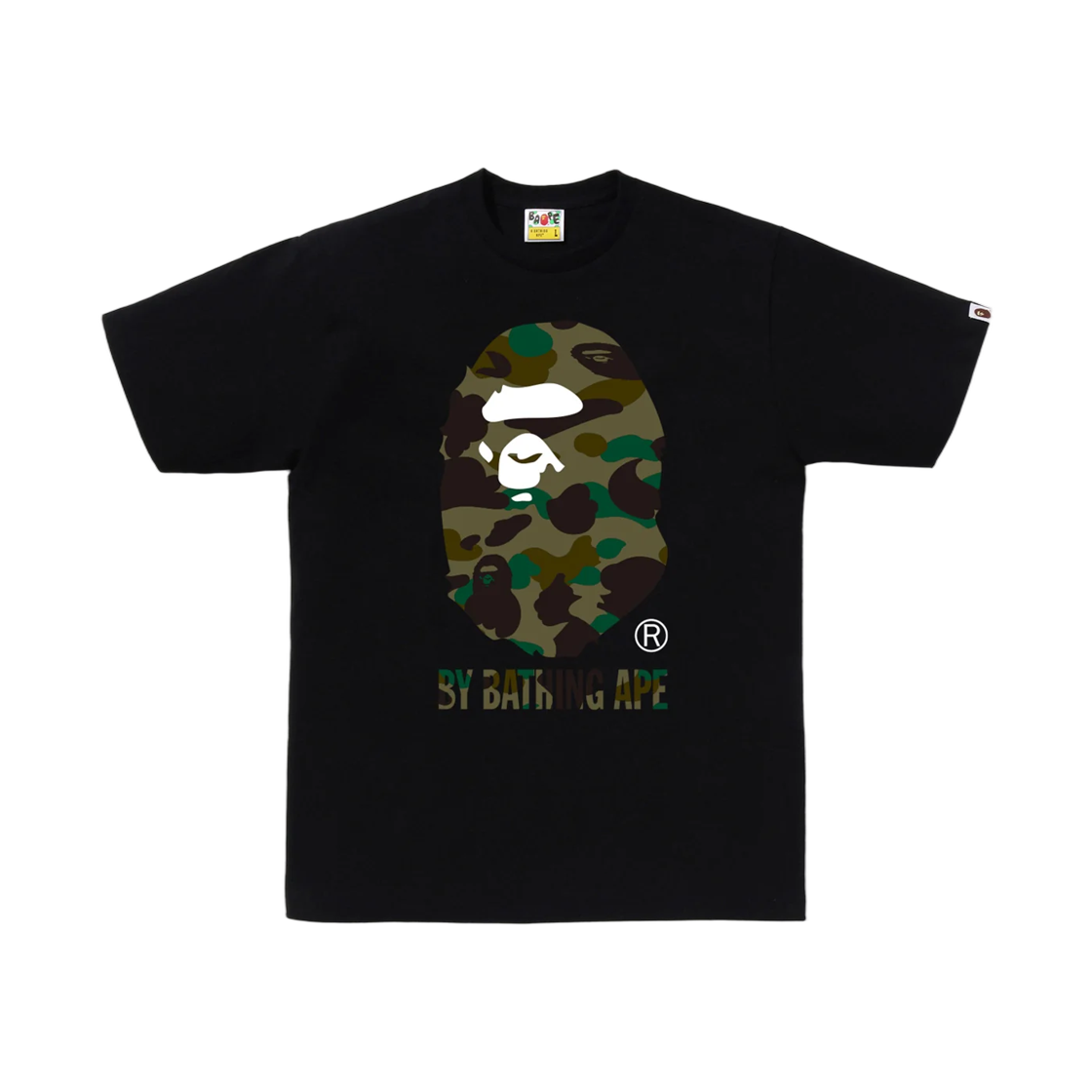 - BAPE 1st Camo By Bathing Ape T-Shirt Black Green