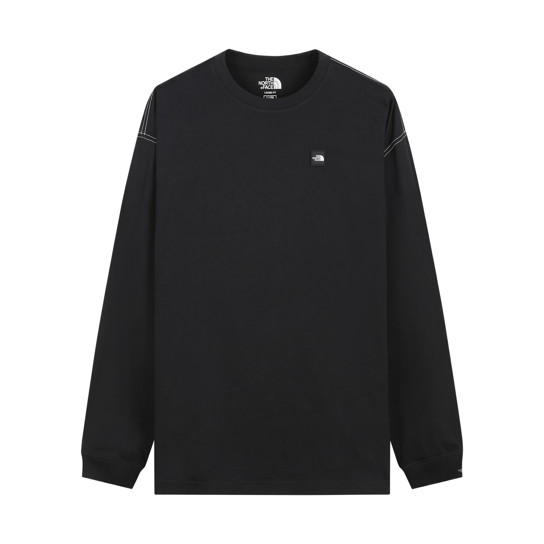 NT7TS50J The North Face White Label Essential L/S R/T-Shirt Black - 26FW