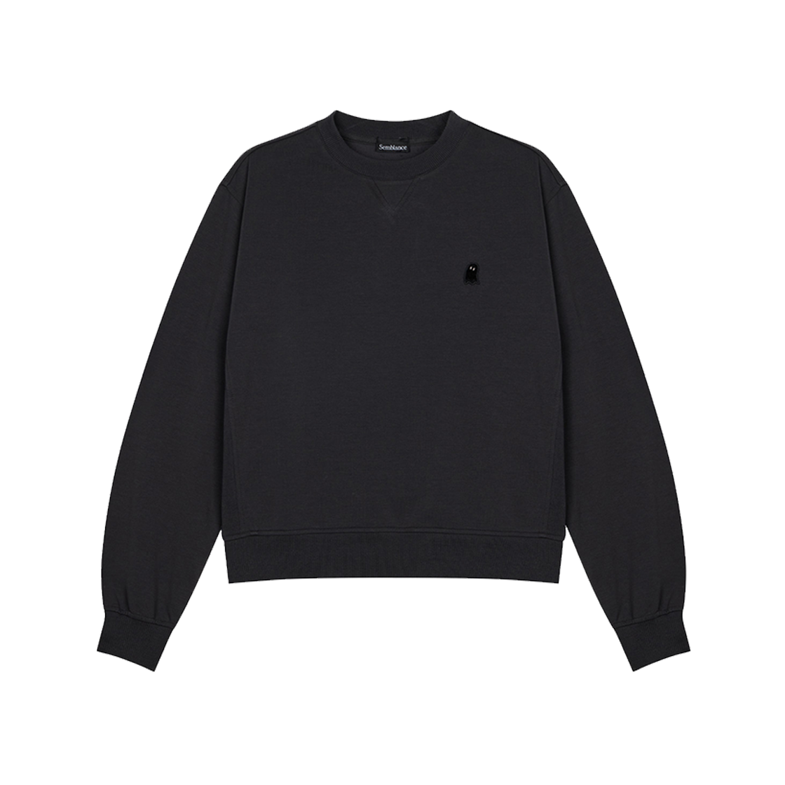 지오송지오 셈블런스 우먼 포에트리 크롭 스웻셔츠 차콜 ZI4TS803CH(ZIOSONGZIO SEMBLANCE WOMAN POETRY CROP SWEATSHIRT CHARCOAL) - 2