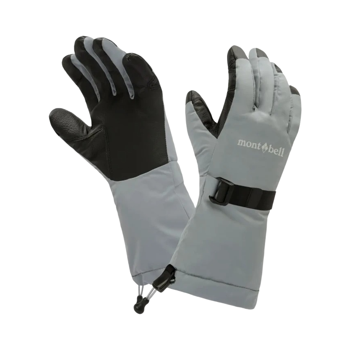 1118712 (W) Montbell Powder Gloves Light Gray