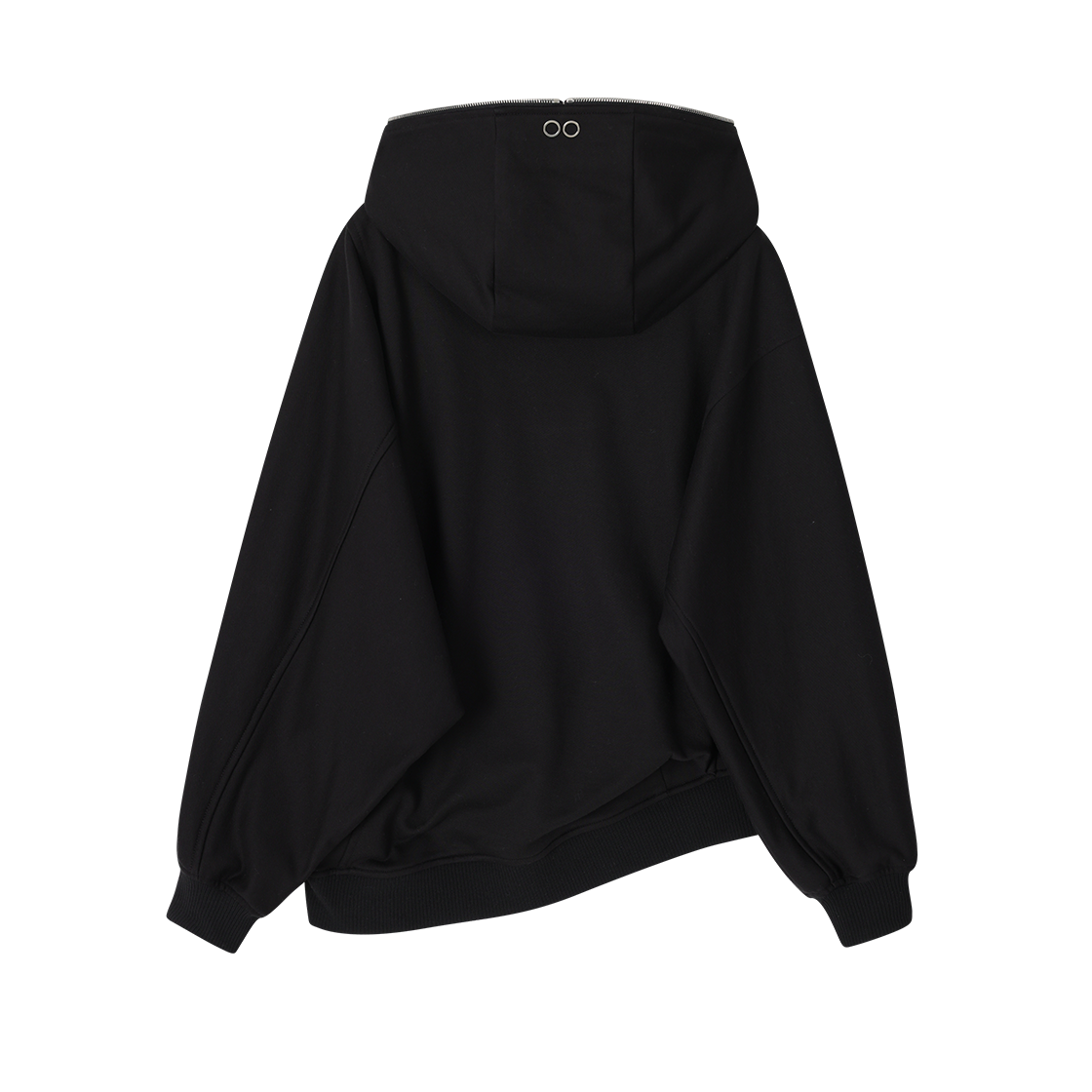 (W) 송지오 컬렉션 톨크 후드 집업 블랙((W) SONGZIO COLLECTION Torque Hood Zip Up Black) - 2