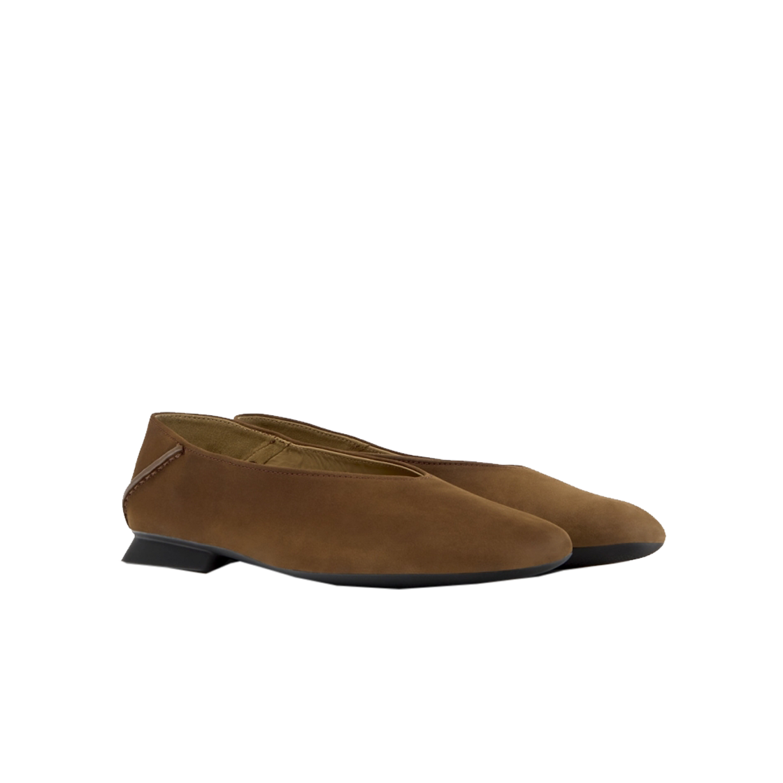 캠퍼 여성 카시미라 플랫슈즈 브라운(Camper Woman Casi Myra Flat Brown) - 2