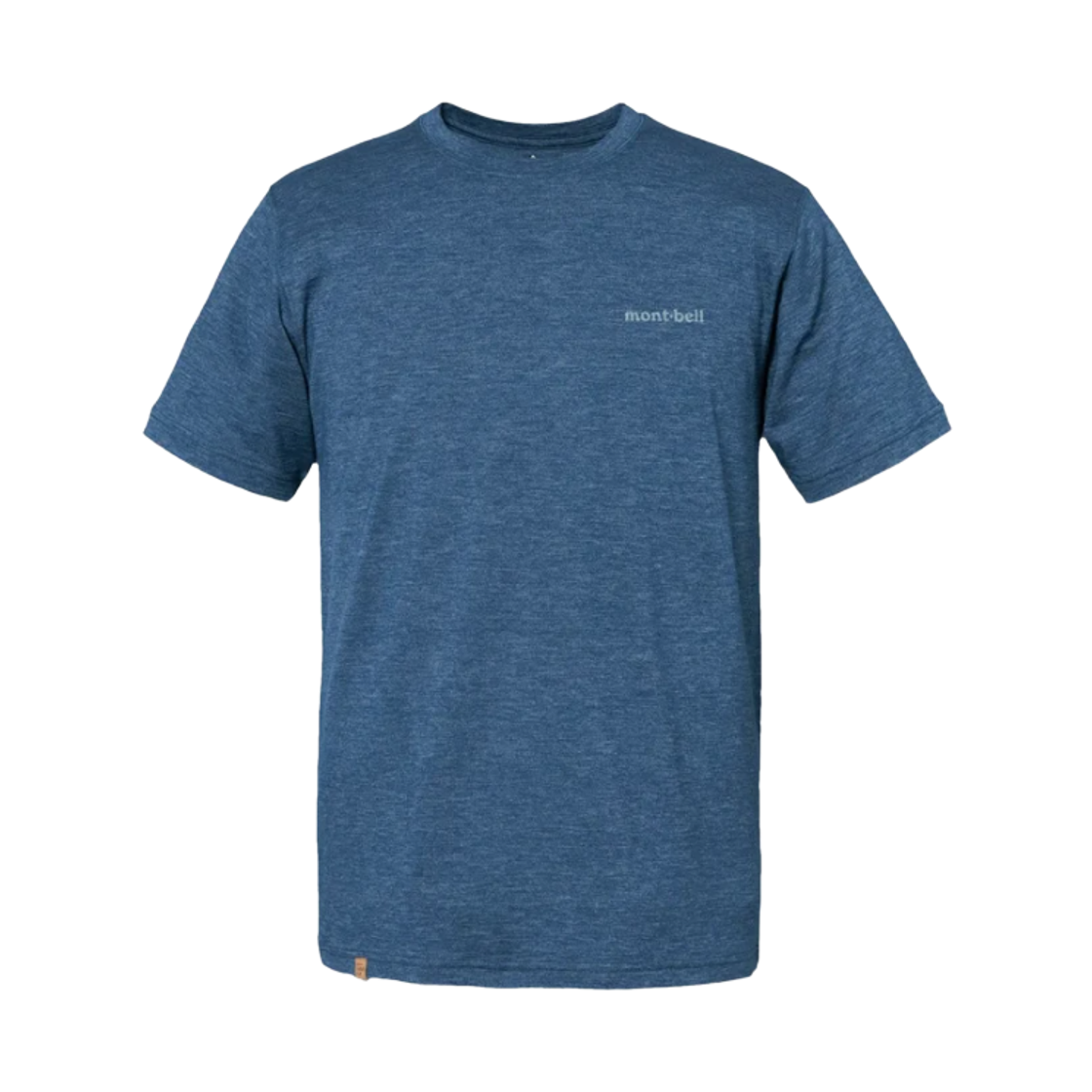 2304487 Montbell Merino Wool Plus Light T-Shirt Navy