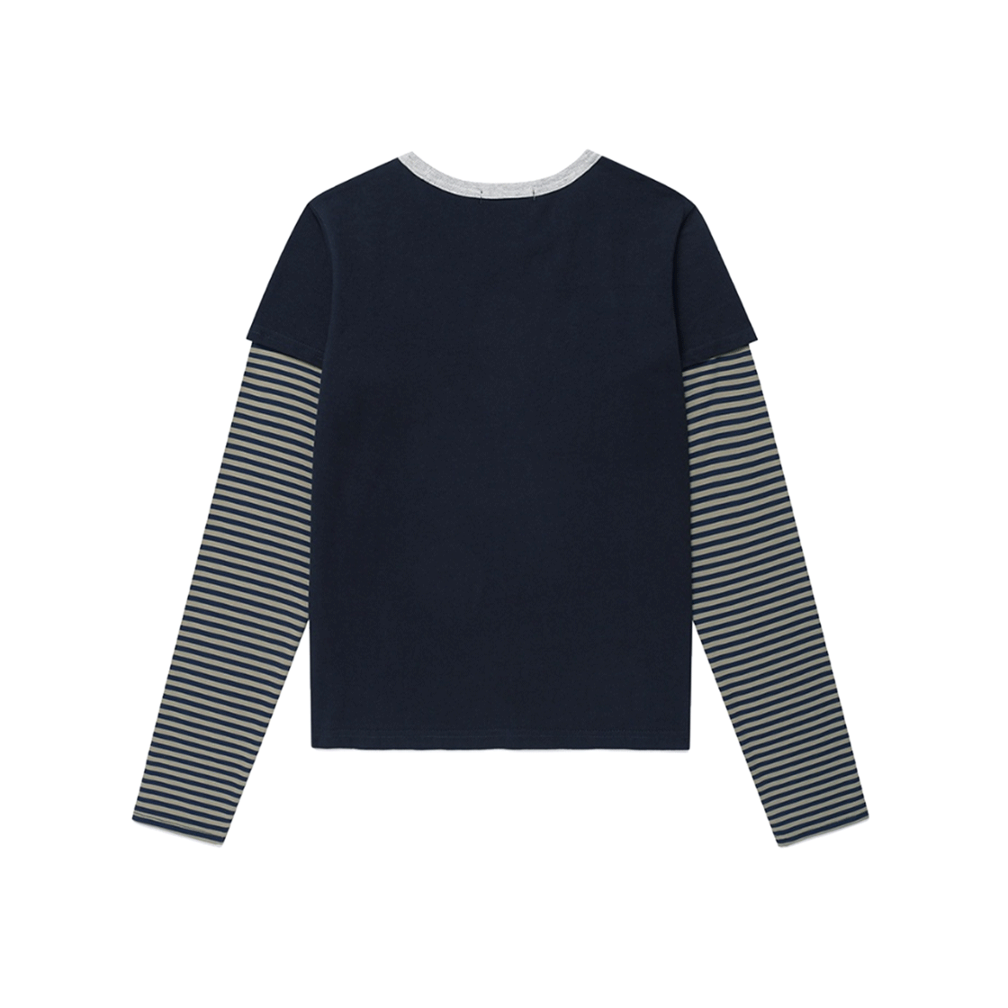 카비시 올드 글로리 링거 레이어드 LS 티셔츠 네이비(CAVISH Old Glory Ringer Layered LS Tee Navy) - 2