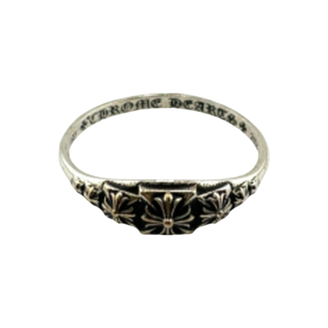 6 TheDosan x chrome hearts pyramid ring