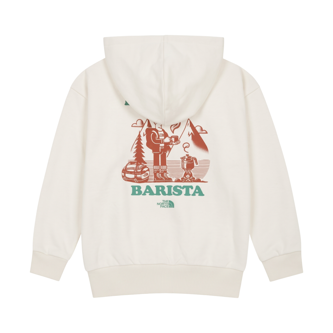 NM5PS53T (Kids) The North Face Trailmate Hoodie Ivory - 26FW