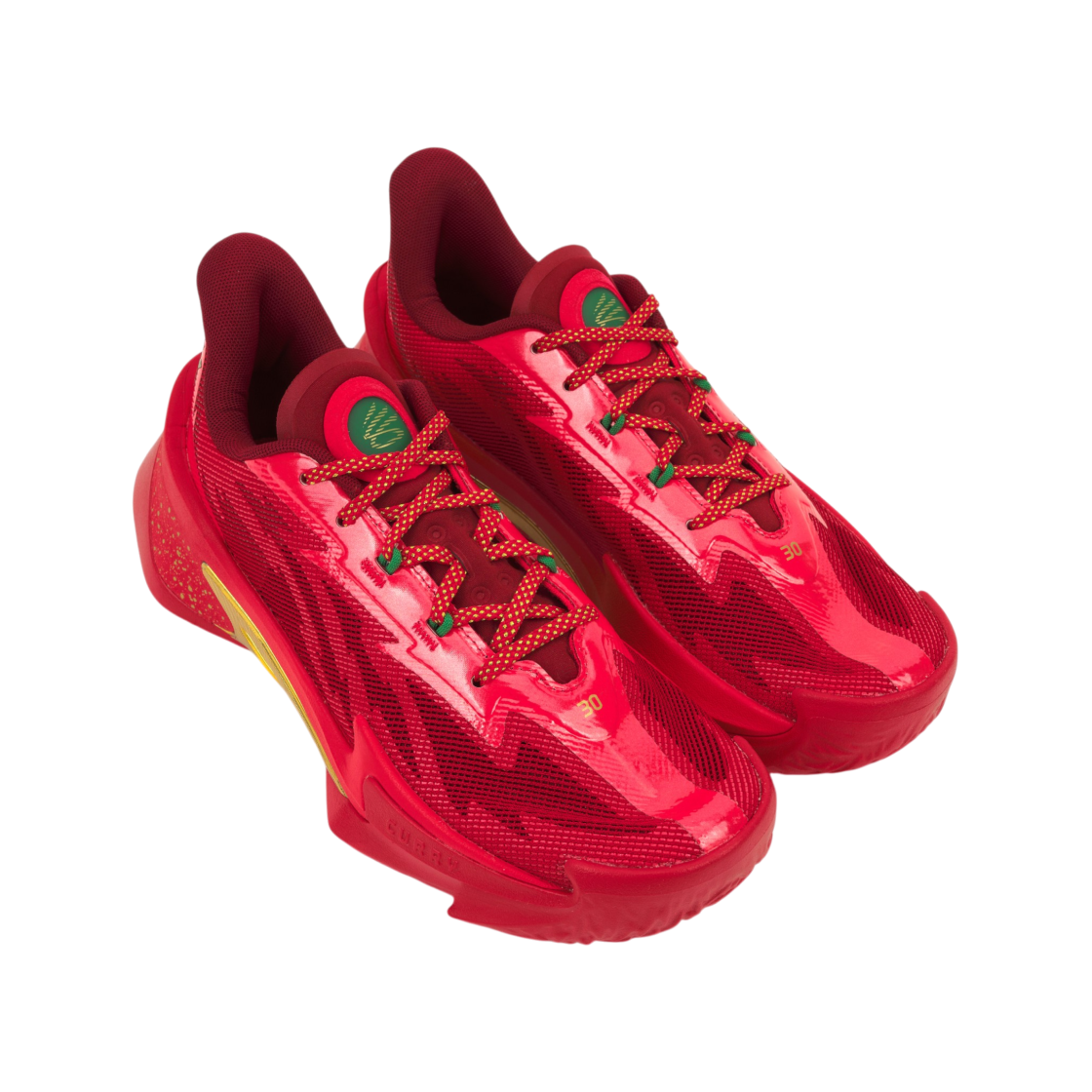 언더아머 커리 시리즈 7 레드 레이서 레드(Under Armour Curry Series 7 Red Racer Red) - 4
