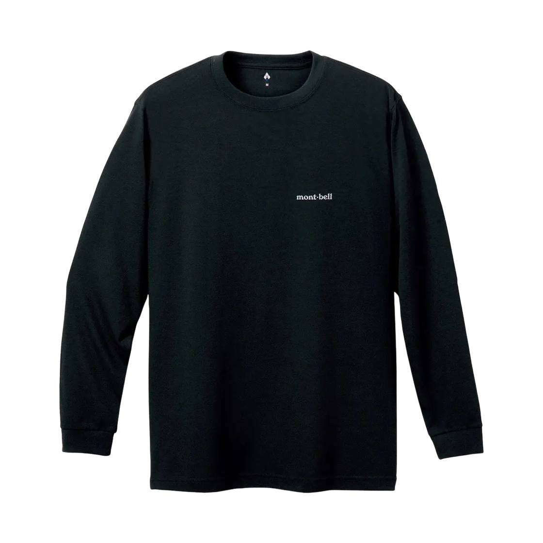 2304465 Montbell Wickron Long Sleeve T-Shirt Black