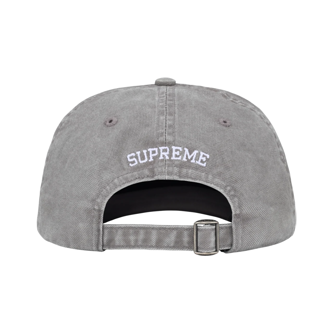 슈프림 워시드 캔버스 S 로고 6-패널 그레이 - 26FW(Supreme Washed Canvas S Logo 6-Panel Grey - 26FW) - 2