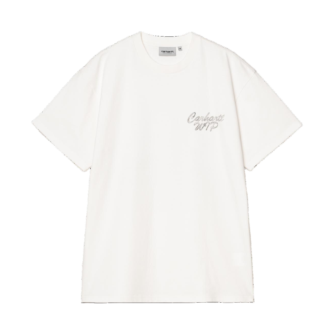 I037258-D6-GD Carhartt WIP S/S Hatching Script T-Shirt Wax