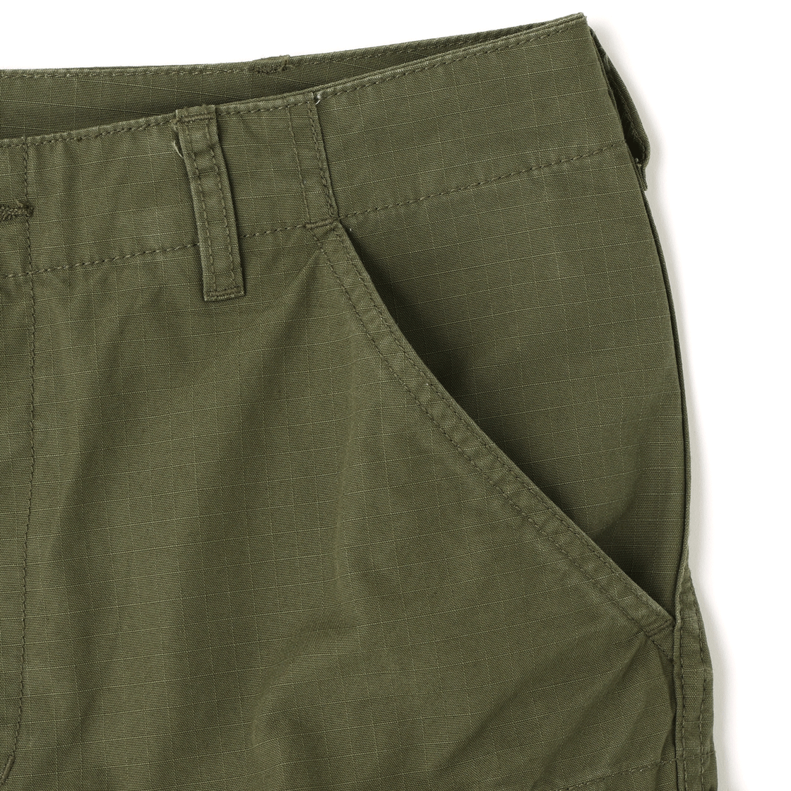 [예약배송] 아비렉스 립스탑 카고 숏츠 올리브([예약배송] Avirex Ripstop Cargo Shorts Olive) - 3