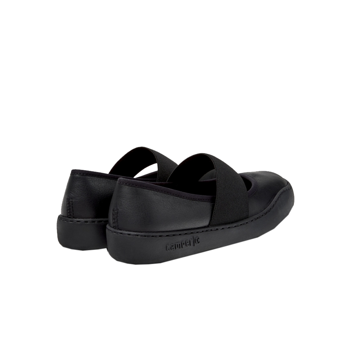 캠퍼 여성 페우 투어링 플랫슈즈 블랙(Camper Woman Peu Touring Flat Black) - 4