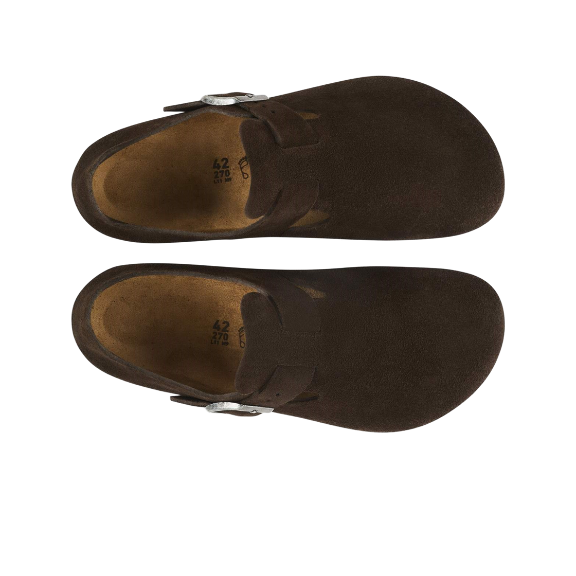 버켄스탁 런던 스웨이드 레더 모카 - 내로우(Birkenstock London Suede Leather Mocca - Narrow) - 2